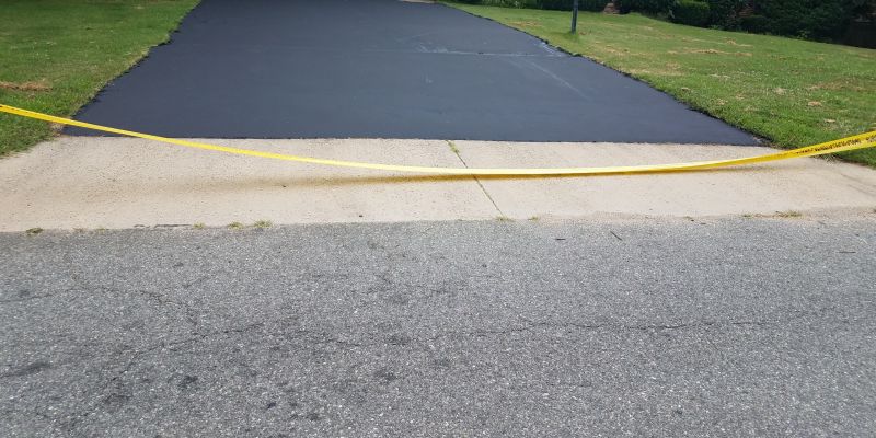 Blacktop Driveway Sealing